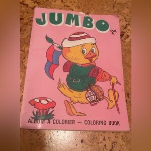 💝FREE w/Purchase💝 Jumbo Retro coloring book